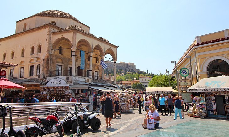 Monastiraki și piața de vechituri