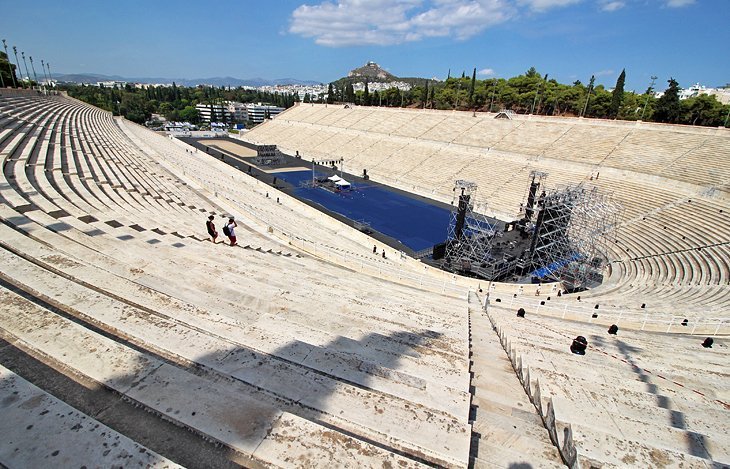 Stadionul Panathenaic și Stadionul Olimpic