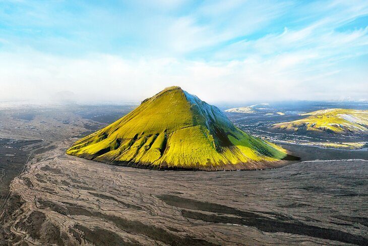 Vulcanul Maelifell și Parcul Ghețarului Myrdalsjökull