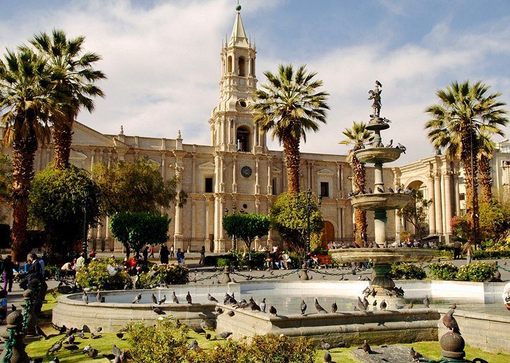Centrul istoric al orașului Arequipa