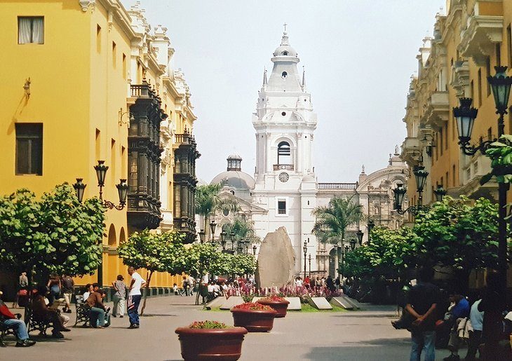 Centrul istoric din Lima