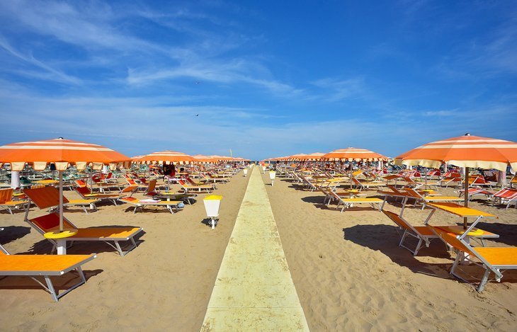 Plaje și stațiuni balneare din Riccione