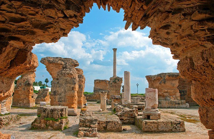 Explorați ruinele Cartaginei