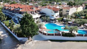 Cazare in THASSOS disponibila vara 62 euro/persoana/noapte nota 9.5 pe booking